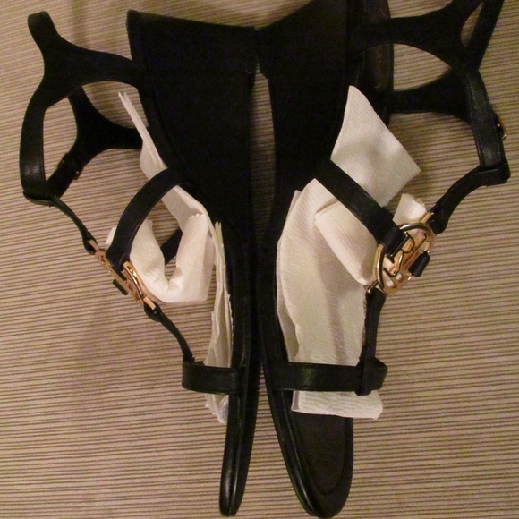 NWOT RALPH LAUREN WEDGE SANDALS Sz 9.5 B SALE - Picture 6 of 8